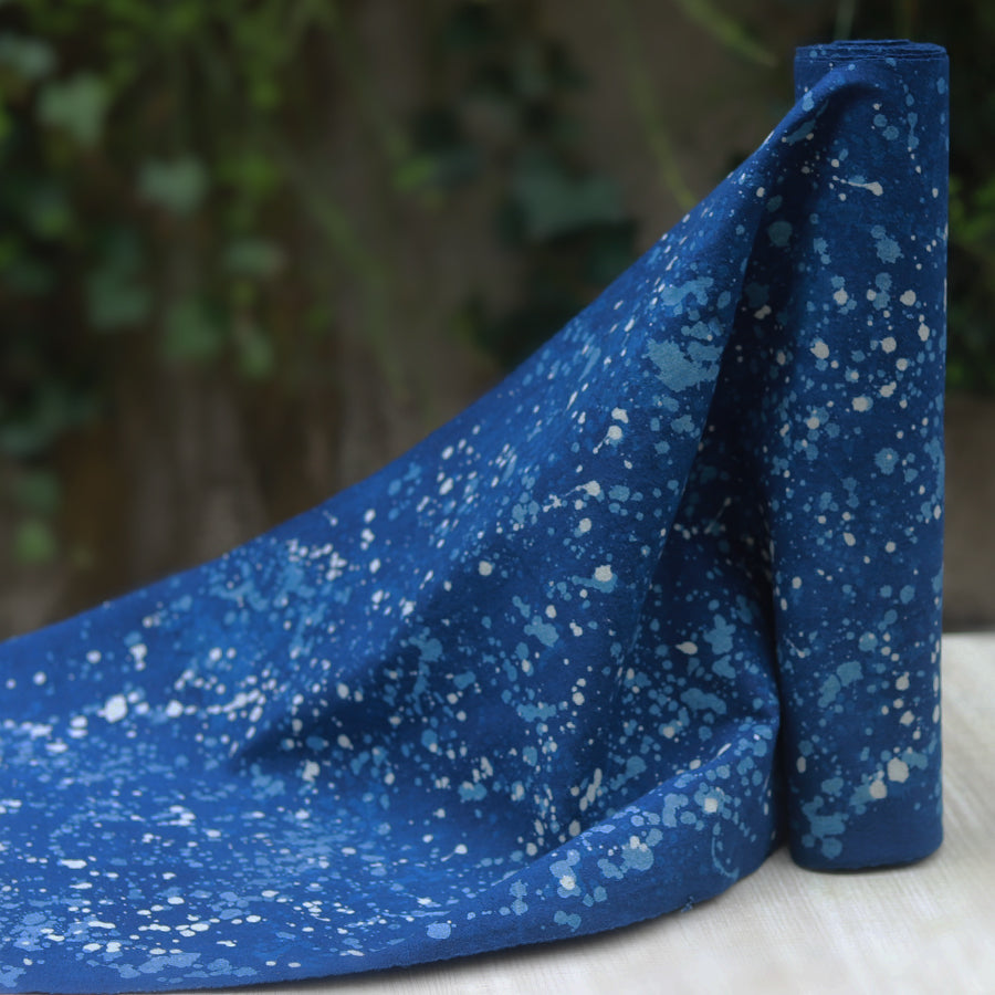 This is a Chinese Miao style batik table cloth tea mat