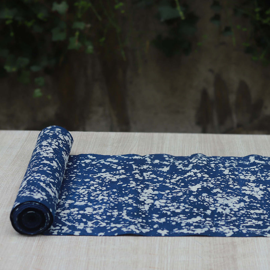 This is a Chinese Miao style batik table cloth tea mat