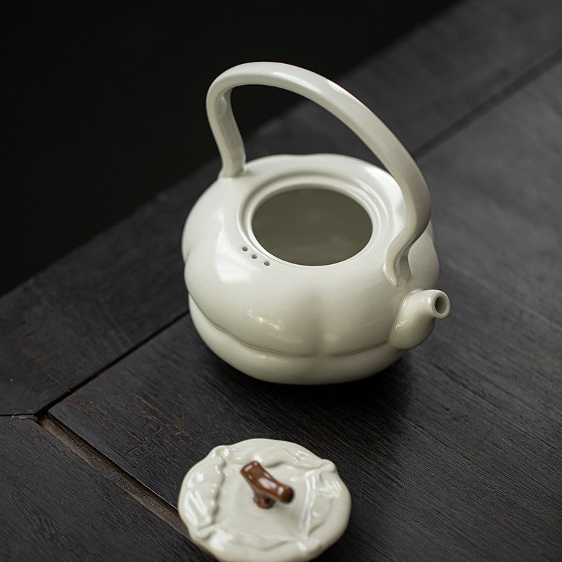 Chinese Soda Glaze Lifting Pottery Pot Kettle Pottery Open Fire Charcoal Burning Alcohol Stove Set
