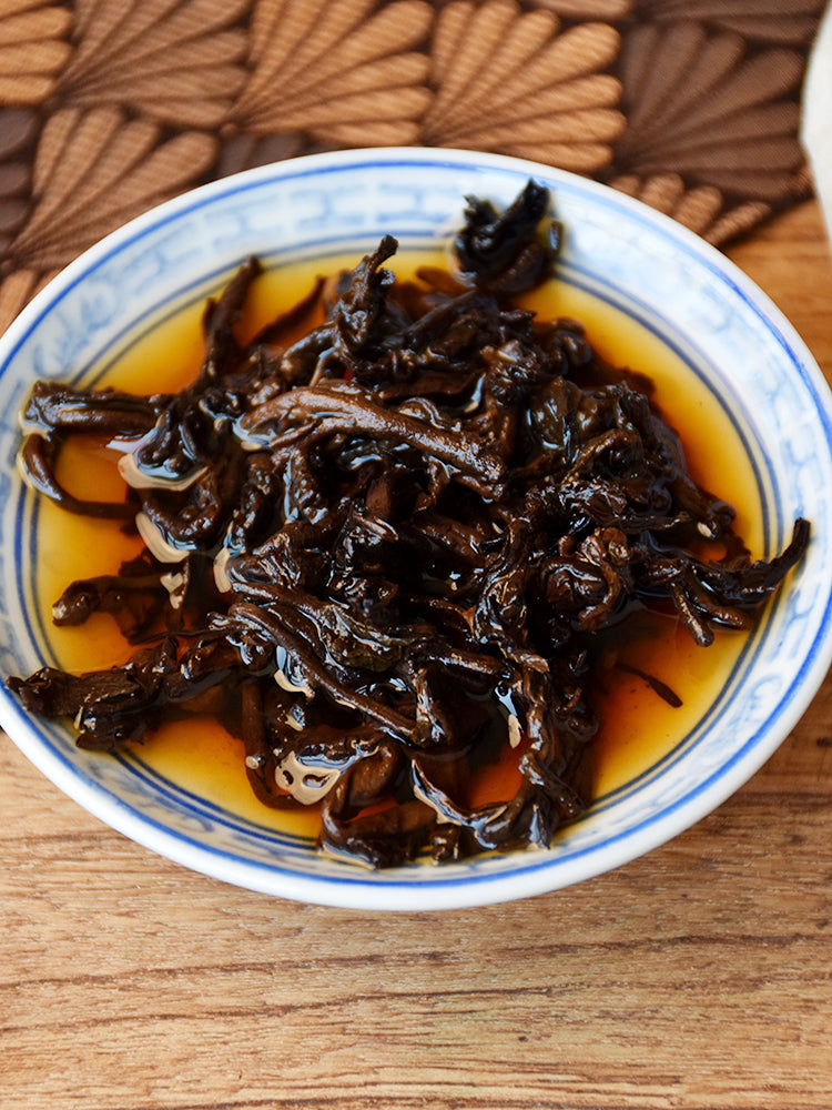 this is Chinese Yunnan Gushu ripe puerh Shou Puerh