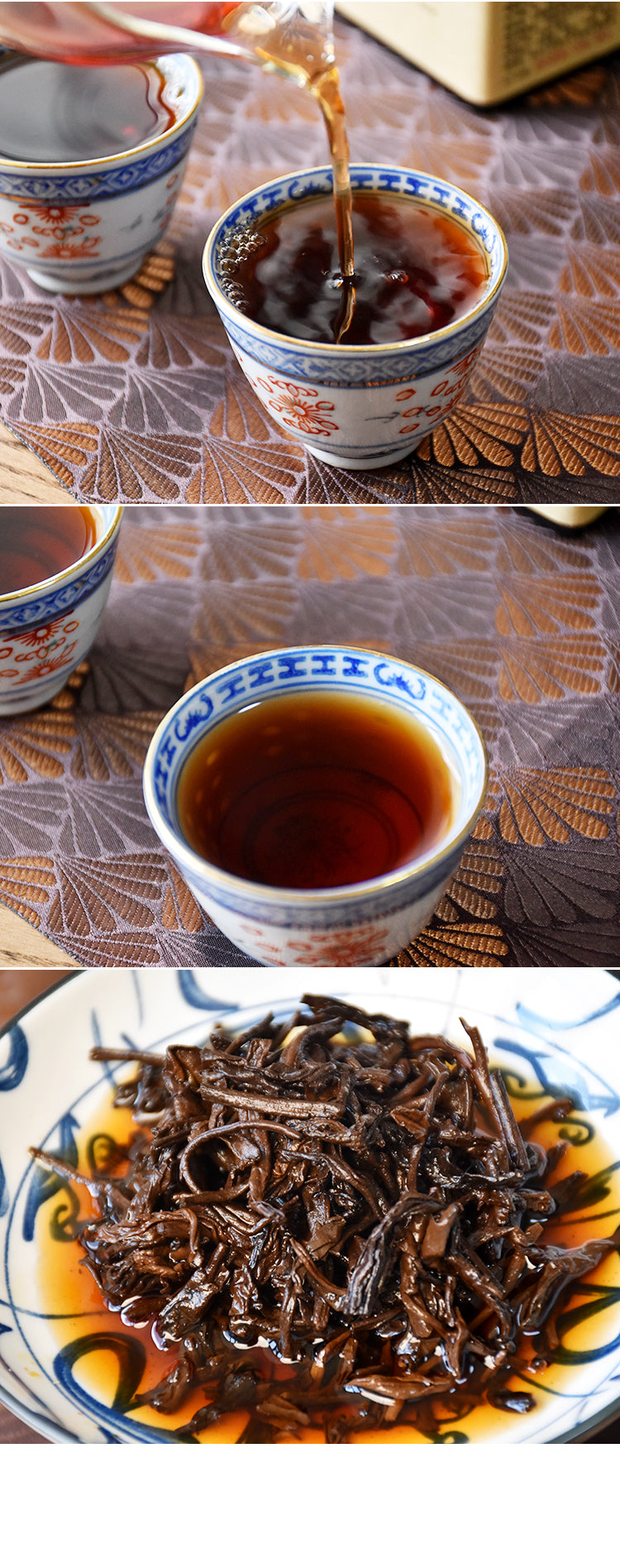 this is Chinese Yunnan Gushu ripe puerh Shou Puerh