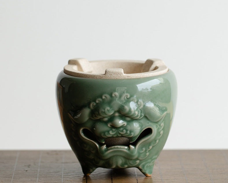 This is a ceramic stove