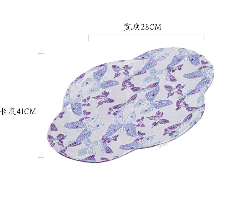 This is a silk brocade chaxi tea mat. this is a waterproof table cloth