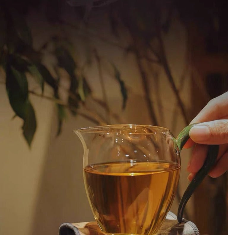 This is Chinese aged white tea shou mei tea