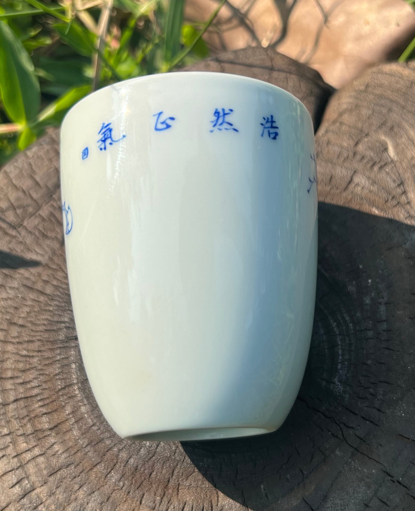 100% Handpainted Chinese Jingdezhen Ceramic Fine China Blue White Porcelain Zhongkui Portrait Qinghuaci
