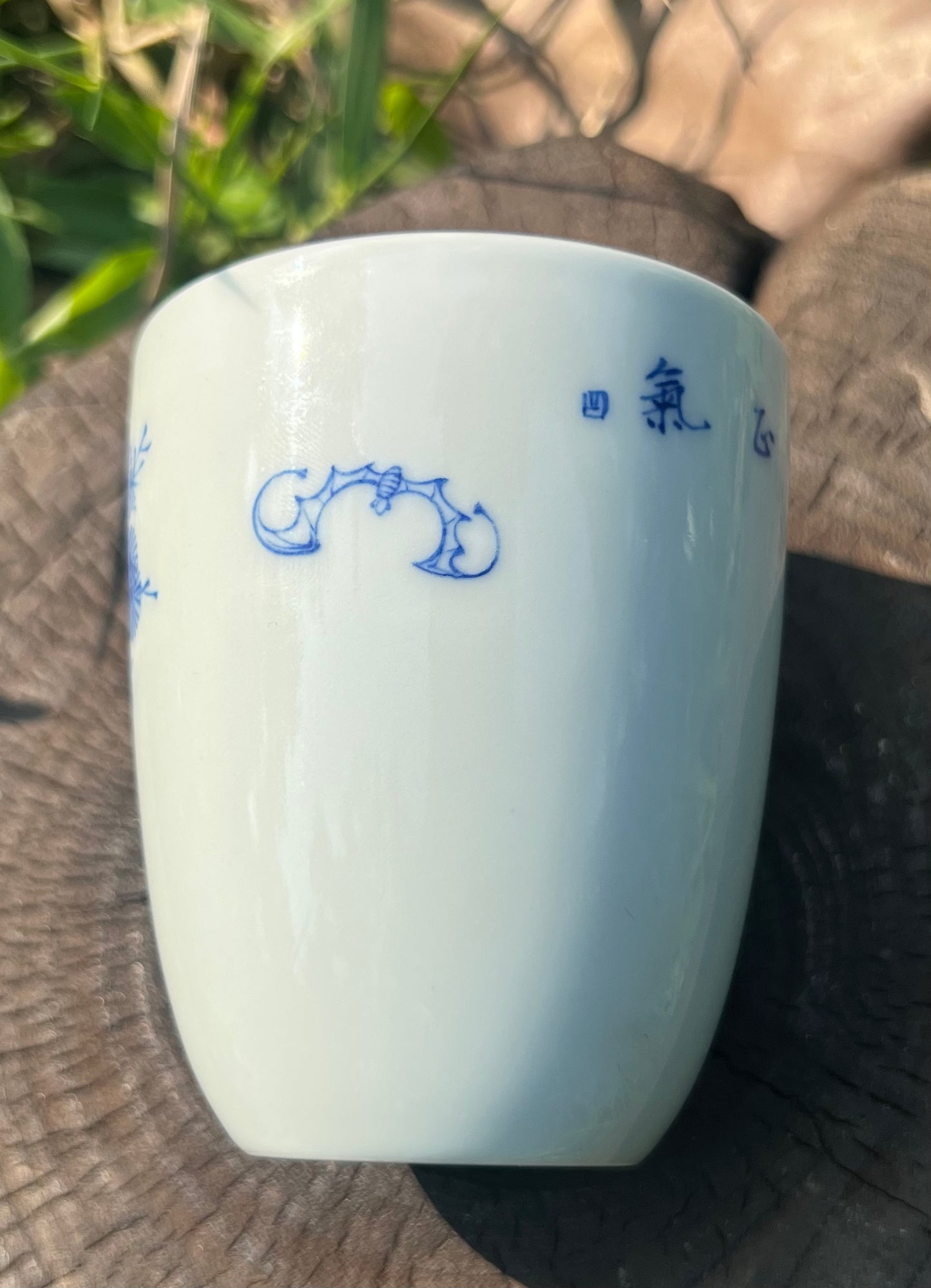 100% Handpainted Chinese Jingdezhen Ceramic Fine China Blue White Porcelain Zhongkui Portrait Qinghuaci