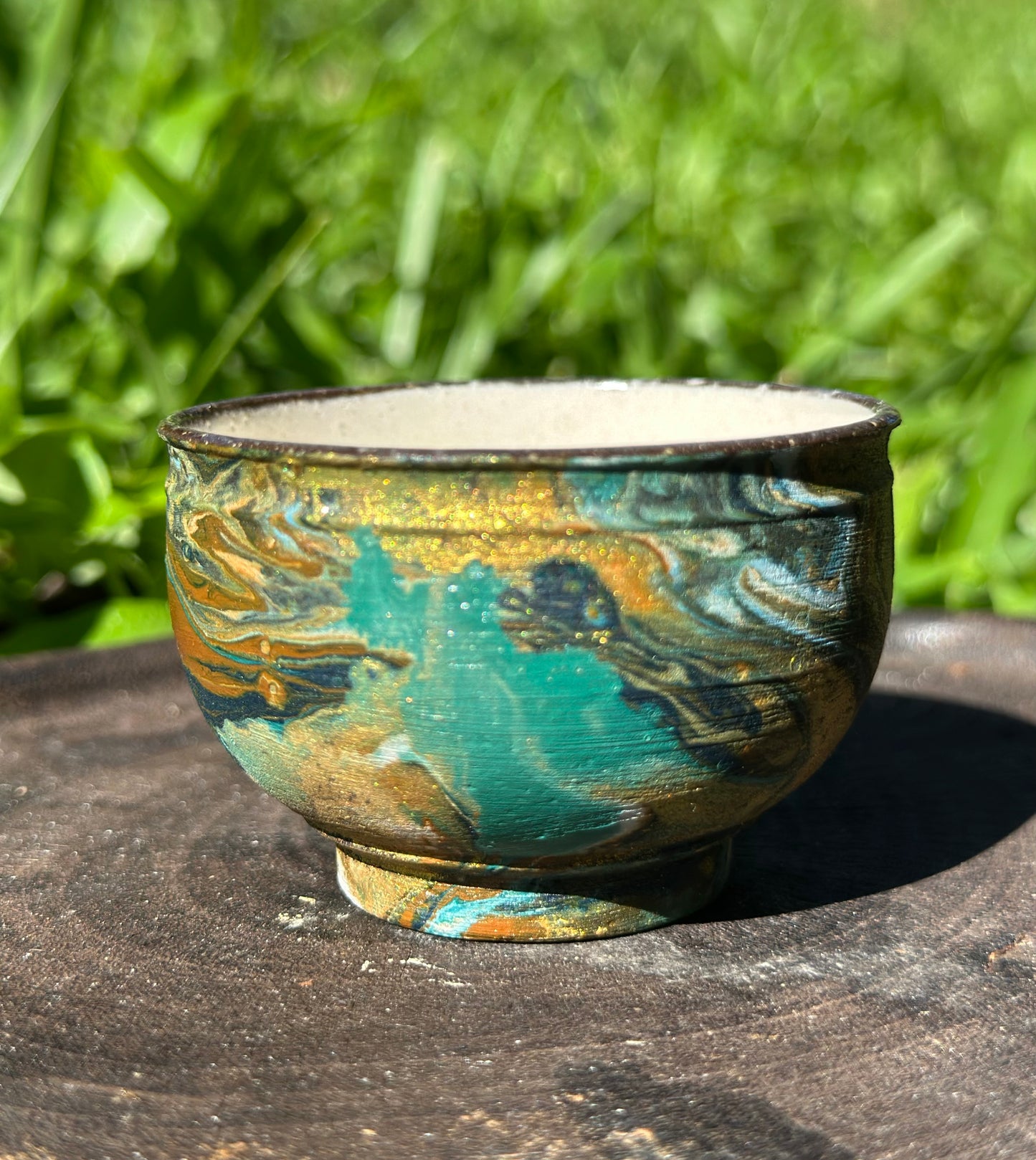 Handcrafted Traditional Chinese Lacquer Ware Gaiwan Ceramic Varied Color Teacup Set