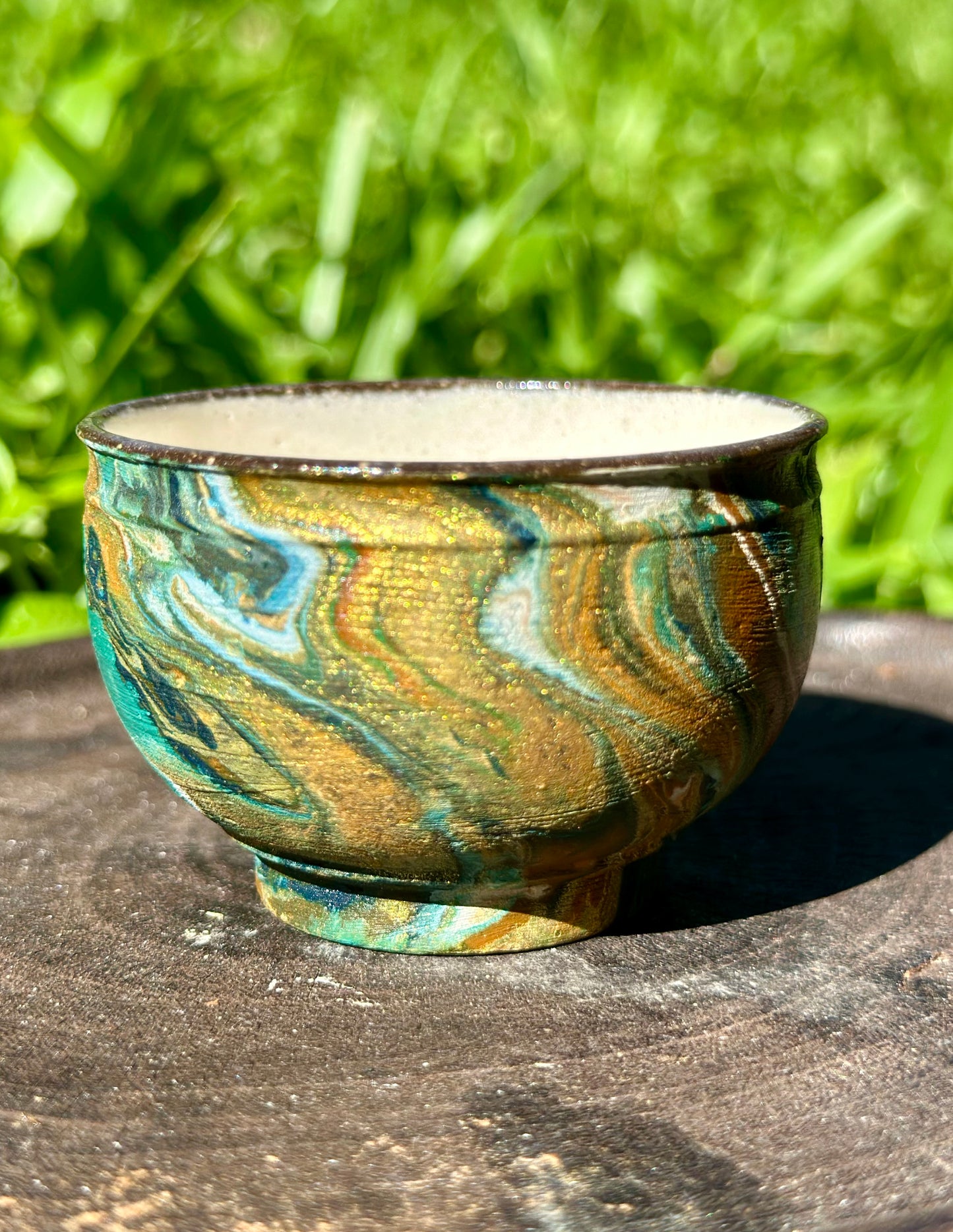 Handcrafted Traditional Chinese Lacquer Ware Gaiwan Ceramic Varied Color Teacup Set