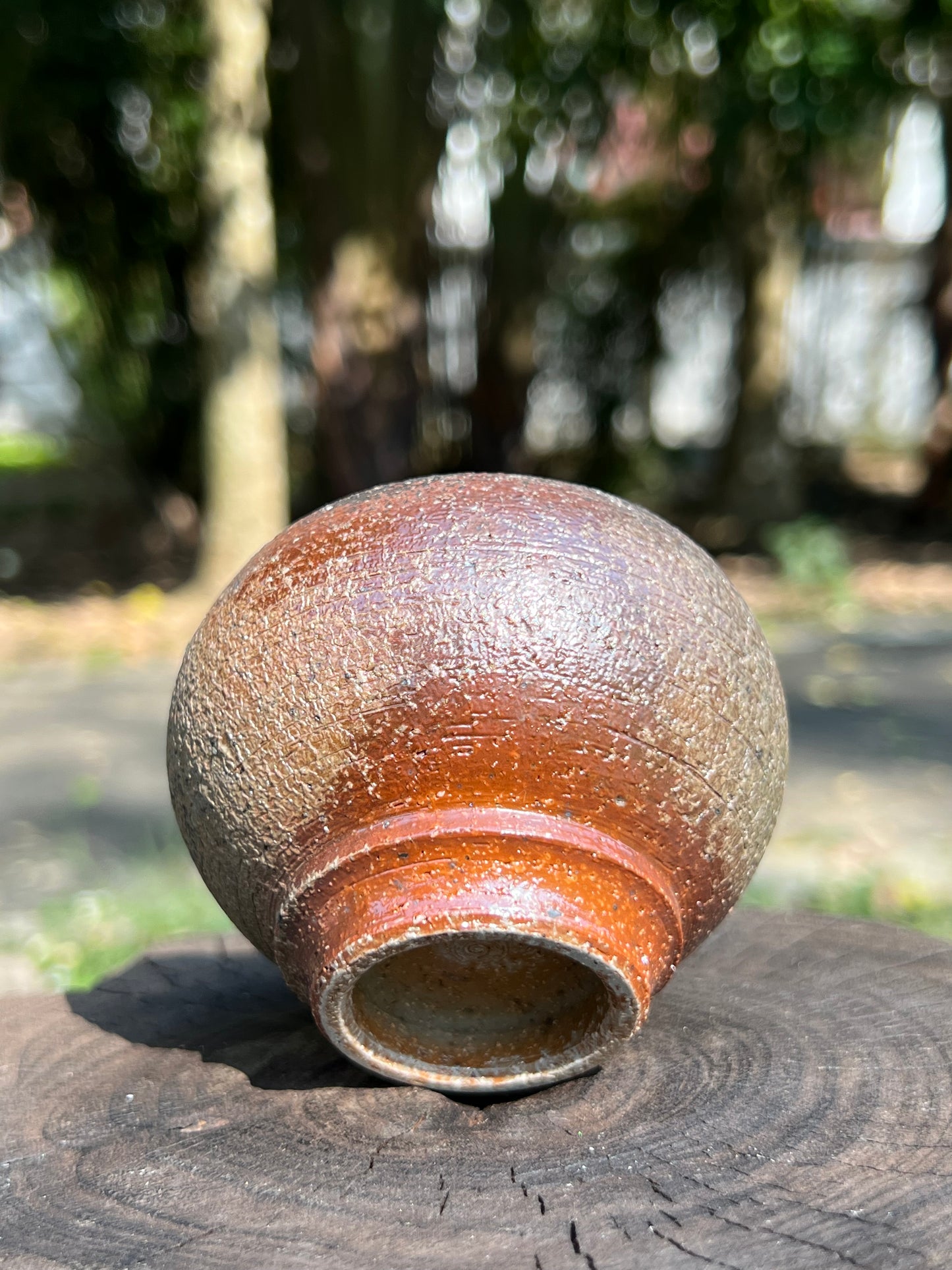 Woodfired Handmade Crude Pottery Teacup Gloss Unique Artwork Chinese Master Pottery Ceramic Japanese Ceramic Tea Ceremony