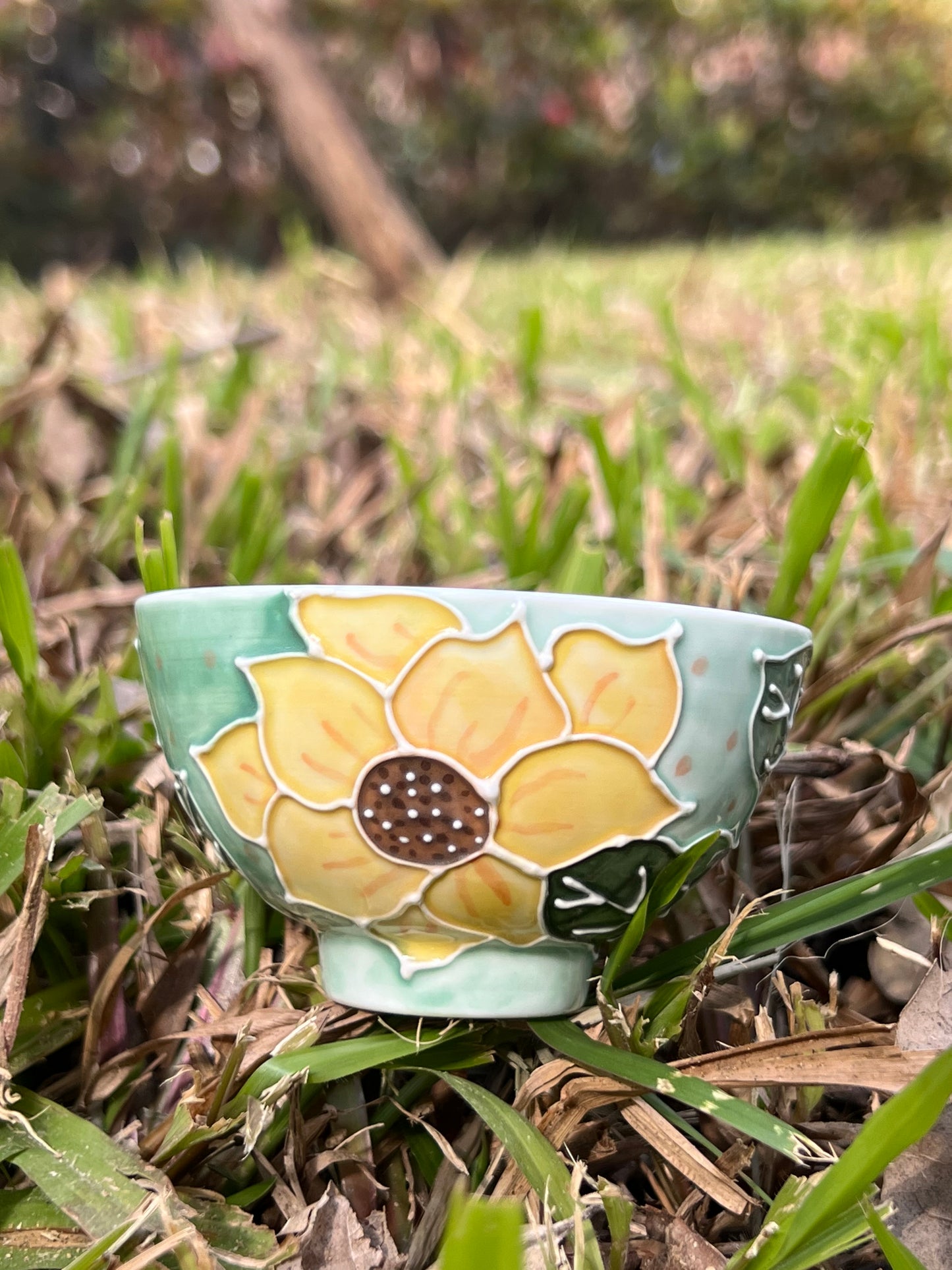 This is Chinese Arita ware teacup. this is a ceramic teacup