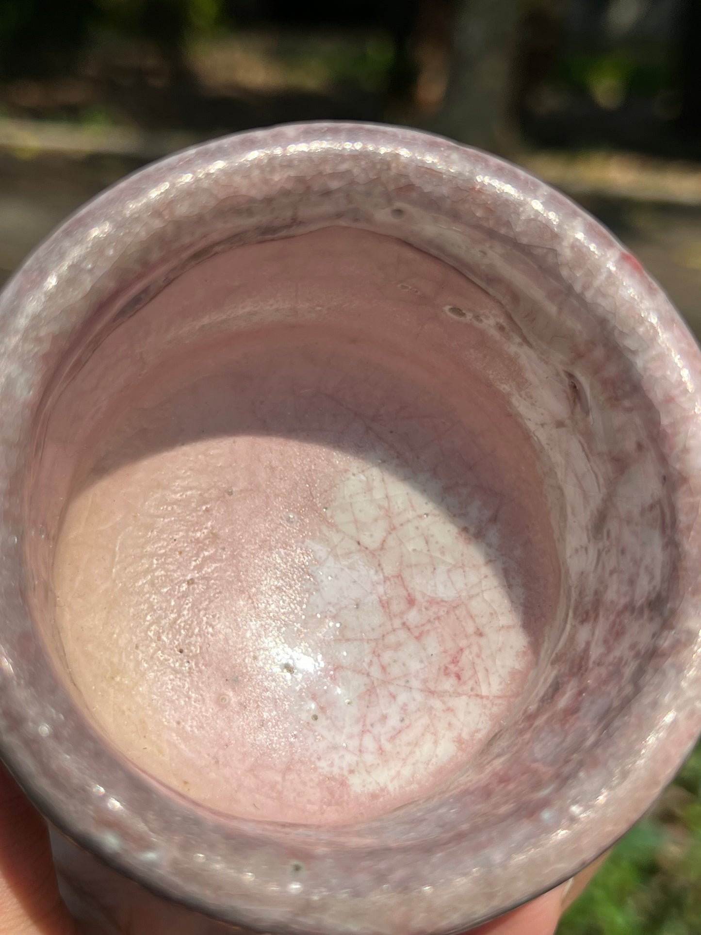 Handmade Chinese Pink Teacup Chinese Master Pottery Ceramic Japanese Ceramic