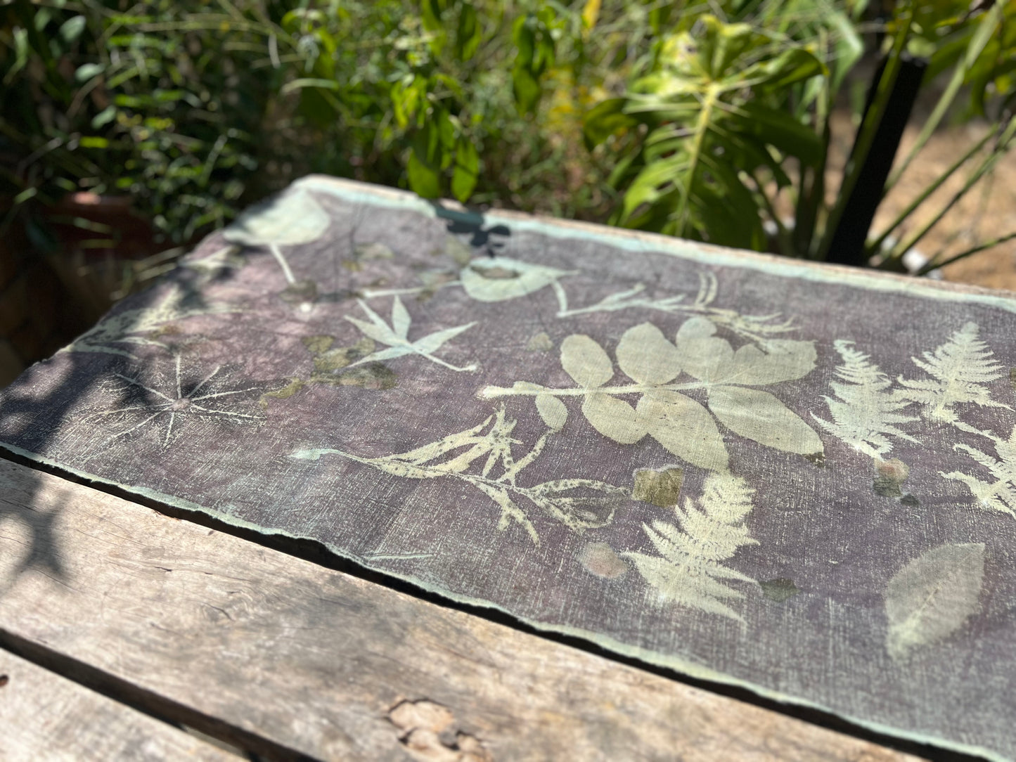 Hand Dyed Tea Table Cloth Plant Dyed Cotton Tea Mat Natura Dye Chabu Chaxi