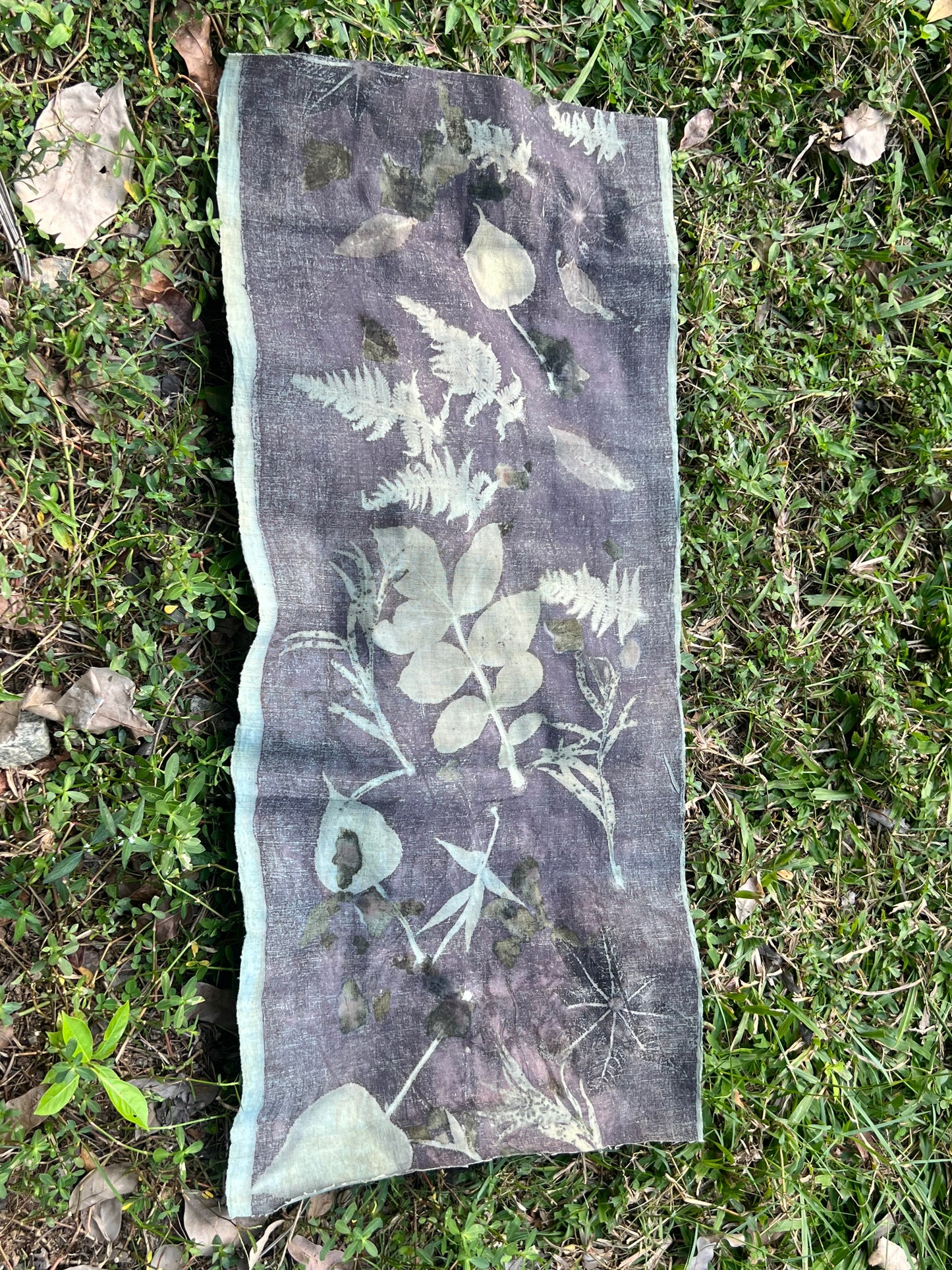 Hand Dyed Tea Table Cloth Plant Dyed Cotton Tea Mat Natura Dye Chabu Chaxi