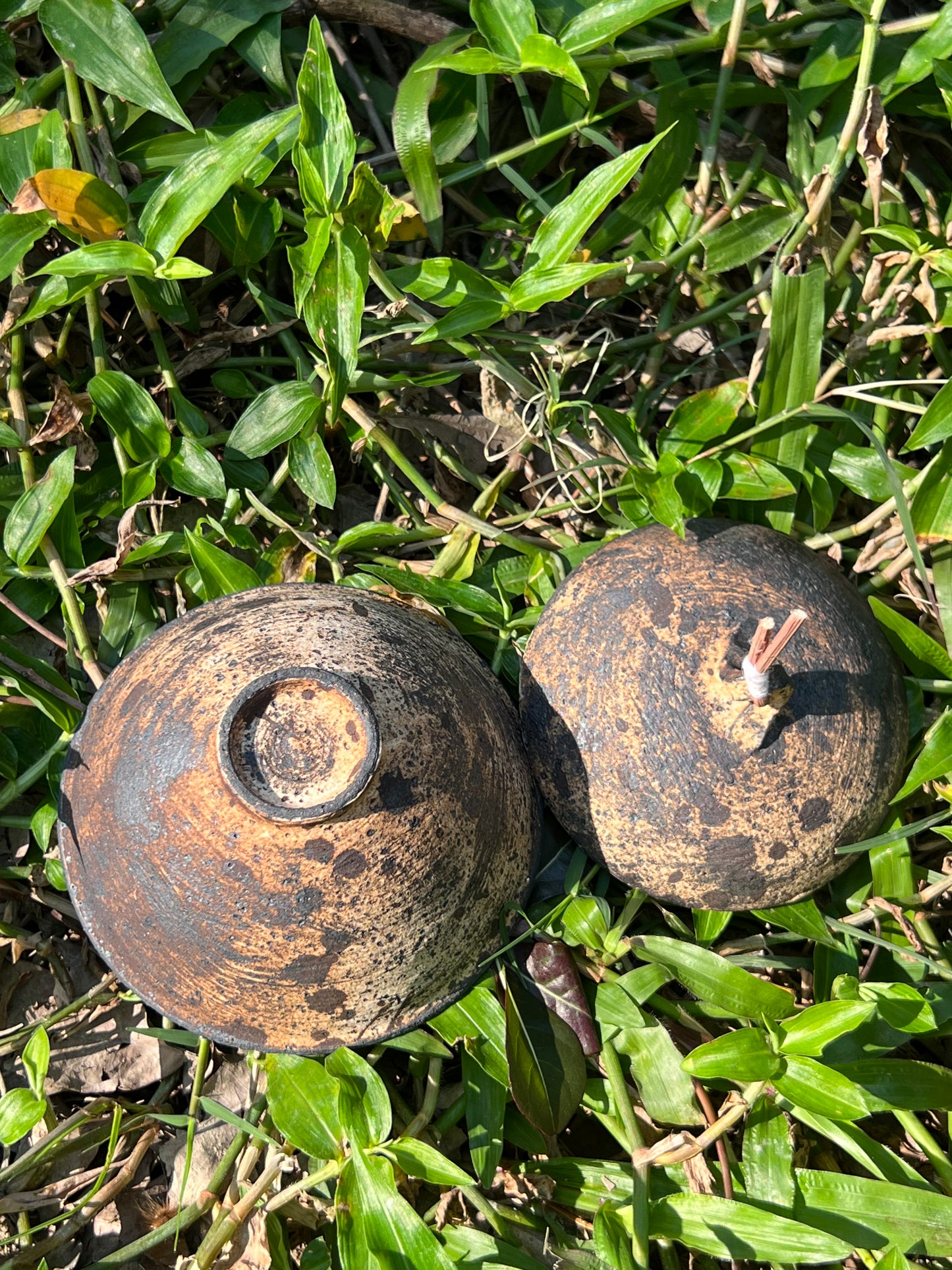 Handmade Egg Gaiwan Jingdezhen Style Pottery Gaiwan Tea Ceremony