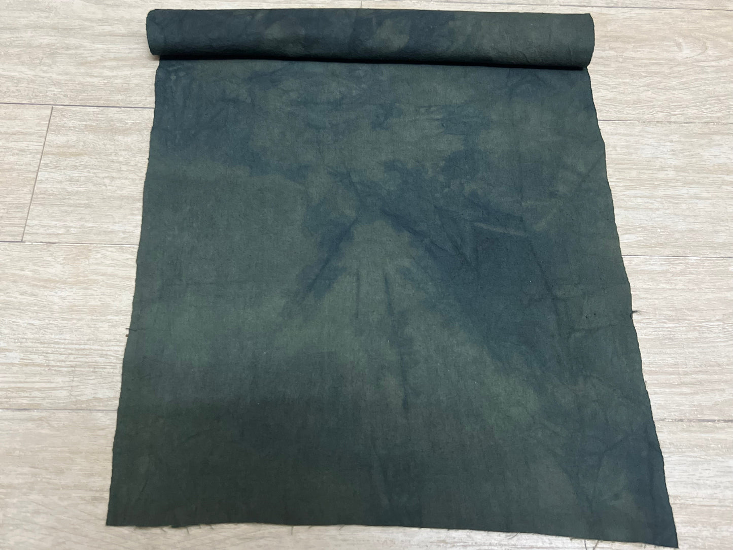 Hand Dyed Indigo Dyeing Tea Table Cloth Antique Style Blue Color Tea Mat Chaxi