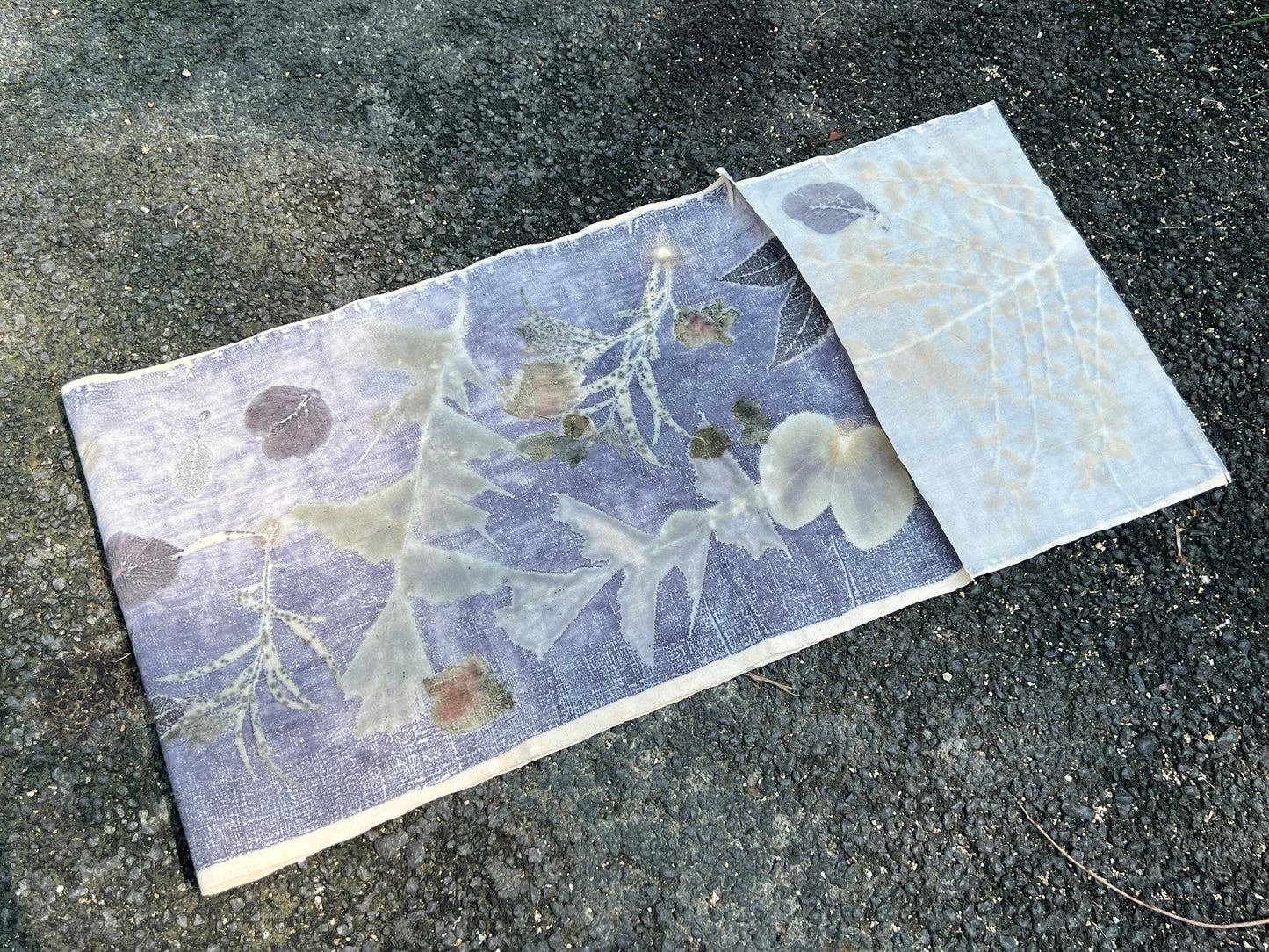 Hand Dyed Tea Mat Natura Plant Dyed Cotton Tea Table Cloth Chabu Chaxi