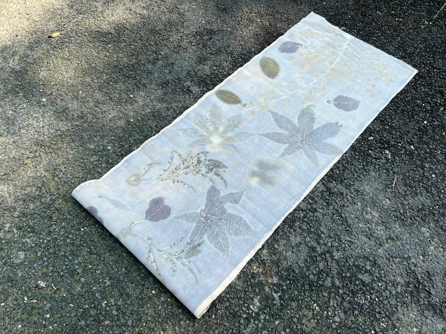 Hand Dyed Tea Mat Natura Plant Dyed Cotton Tea Table Cloth Chabu Chaxi