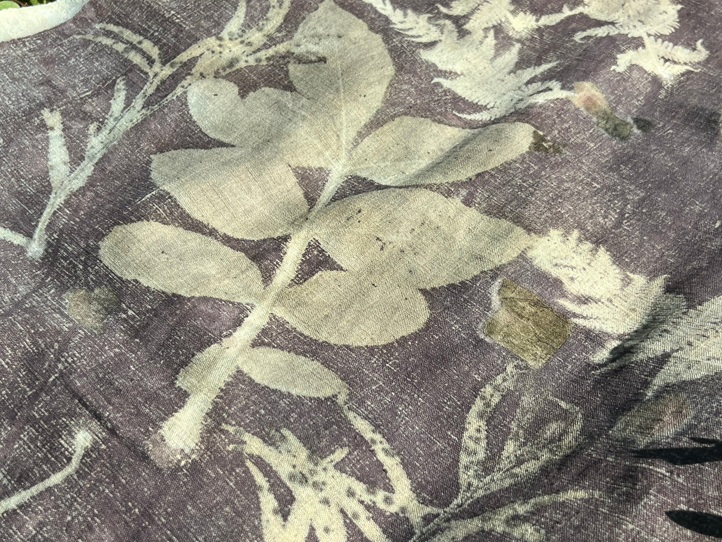 Hand Dyed Tea Table Cloth Plant Dyed Cotton Tea Mat Natura Dye Chabu Chaxi