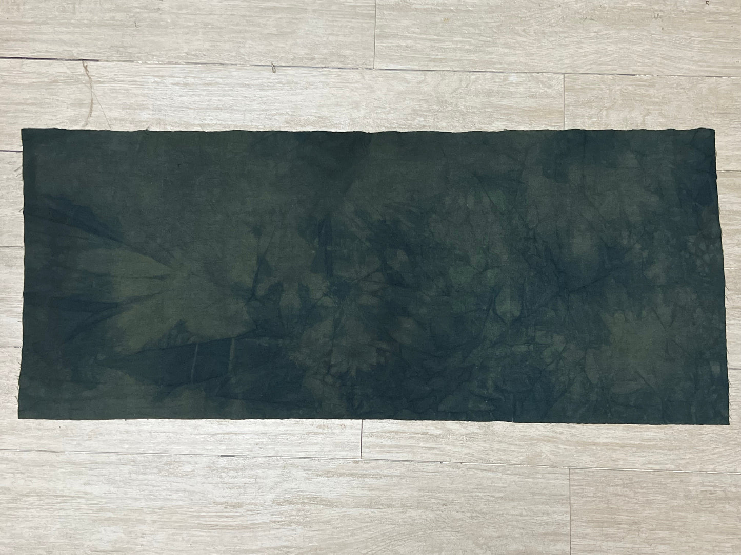 Hand Dyed Indigo Dyeing Tea Table Cloth Antique Style Blue Color Tea Mat Chaxi