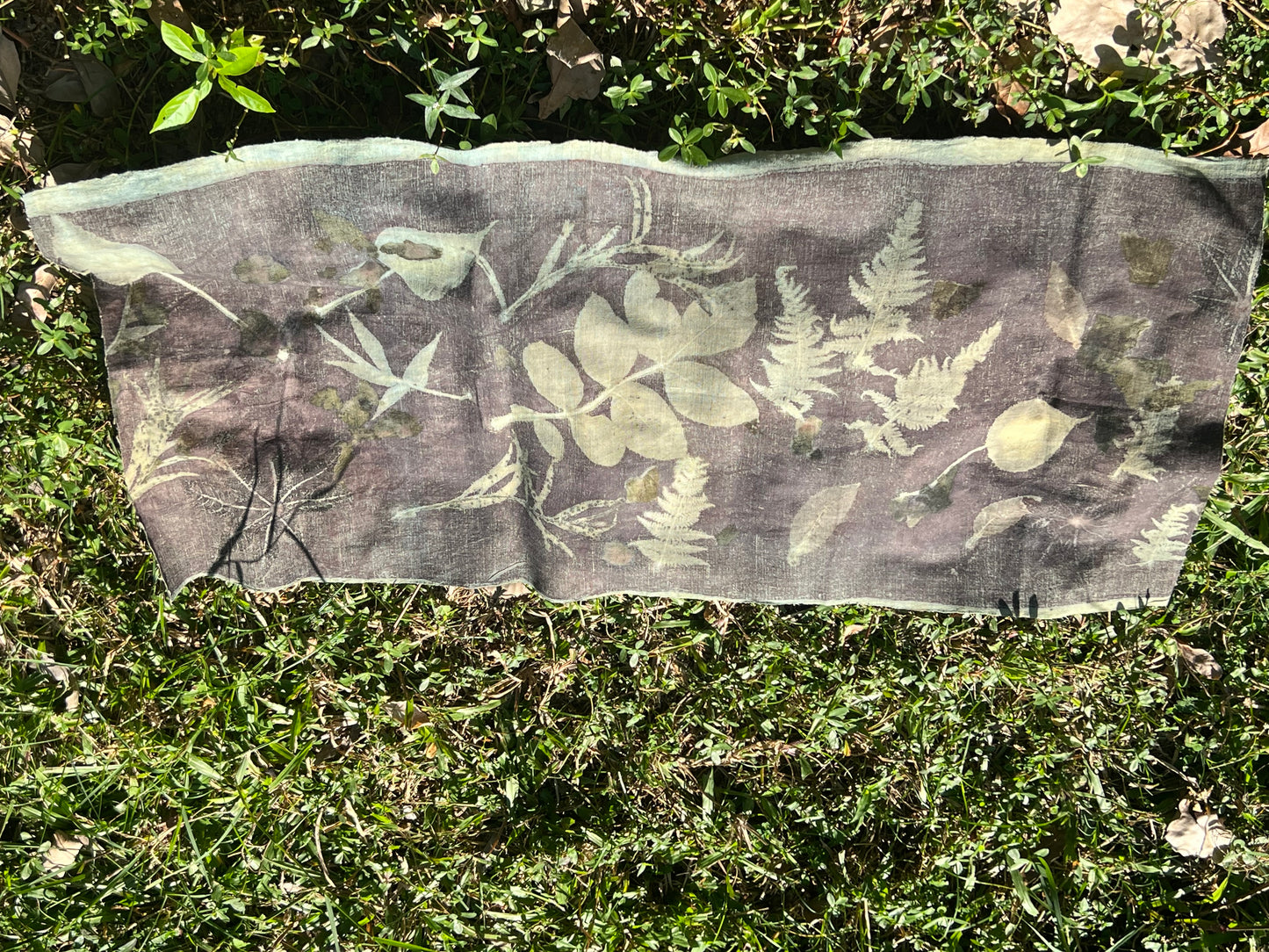 Hand Dyed Tea Table Cloth Plant Dyed Cotton Tea Mat Natura Dye Chabu Chaxi