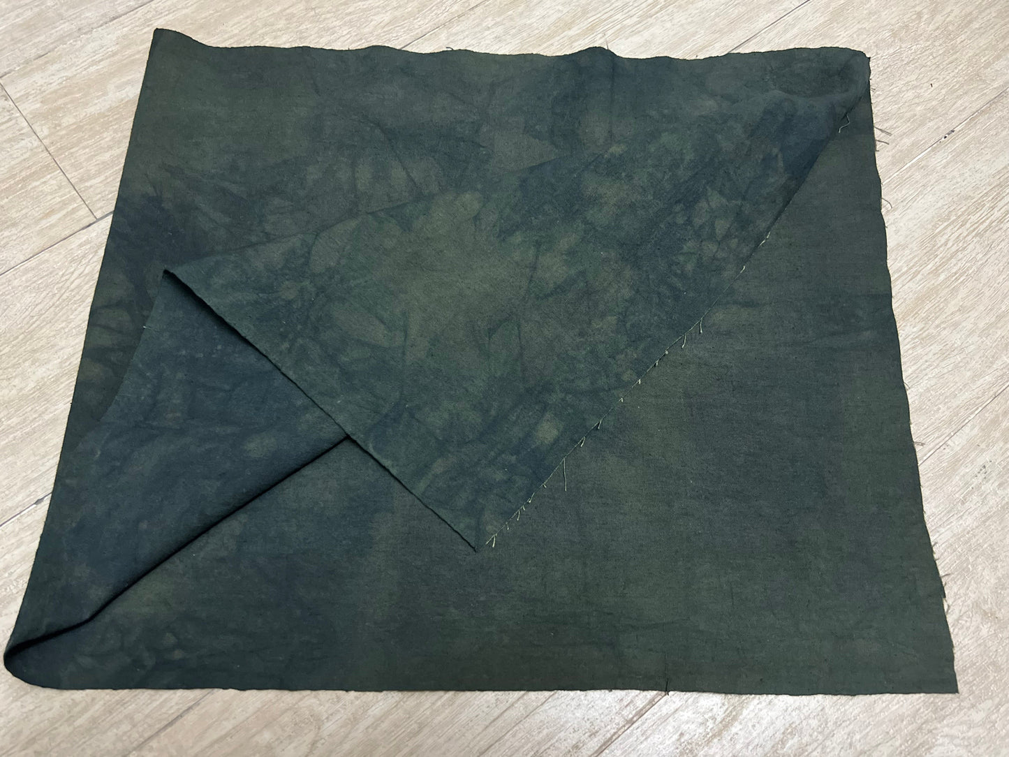 Hand Dyed Indigo Dyeing Tea Table Cloth Antique Style Blue Color Tea Mat Chaxi