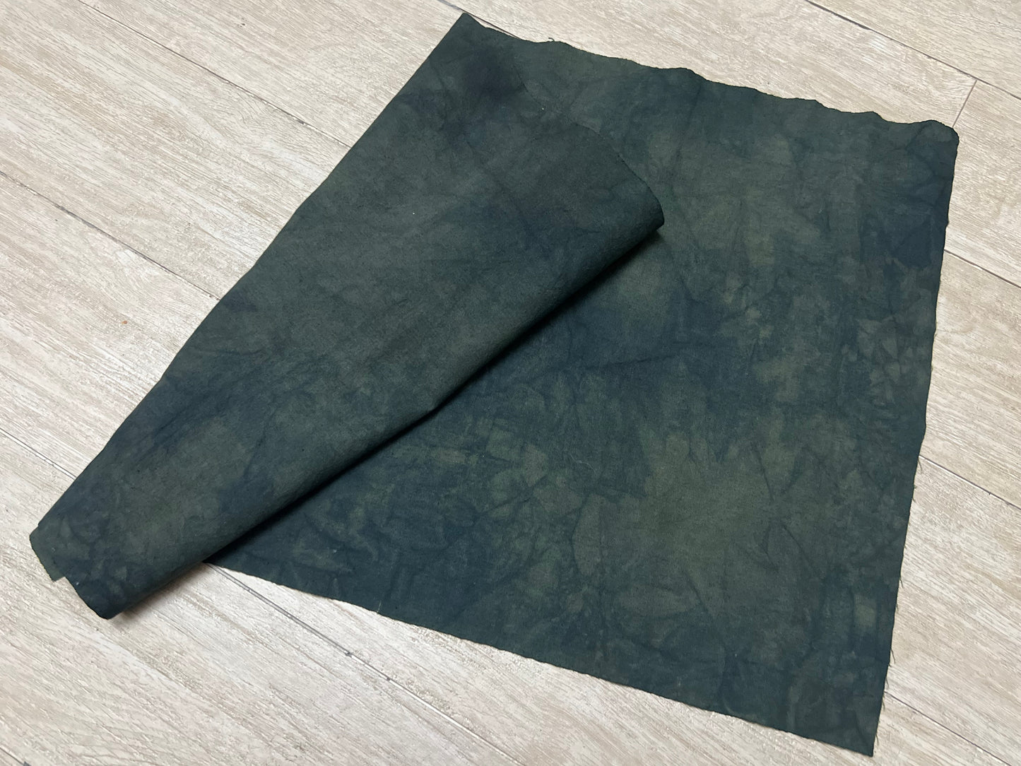 Hand Dyed Indigo Dyeing Tea Table Cloth Antique Style Blue Color Tea Mat Chaxi