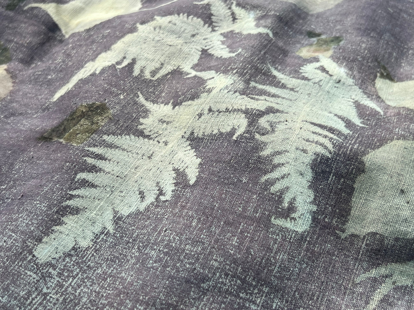 Hand Dyed Tea Table Cloth Plant Dyed Cotton Tea Mat Natura Dye Chabu Chaxi