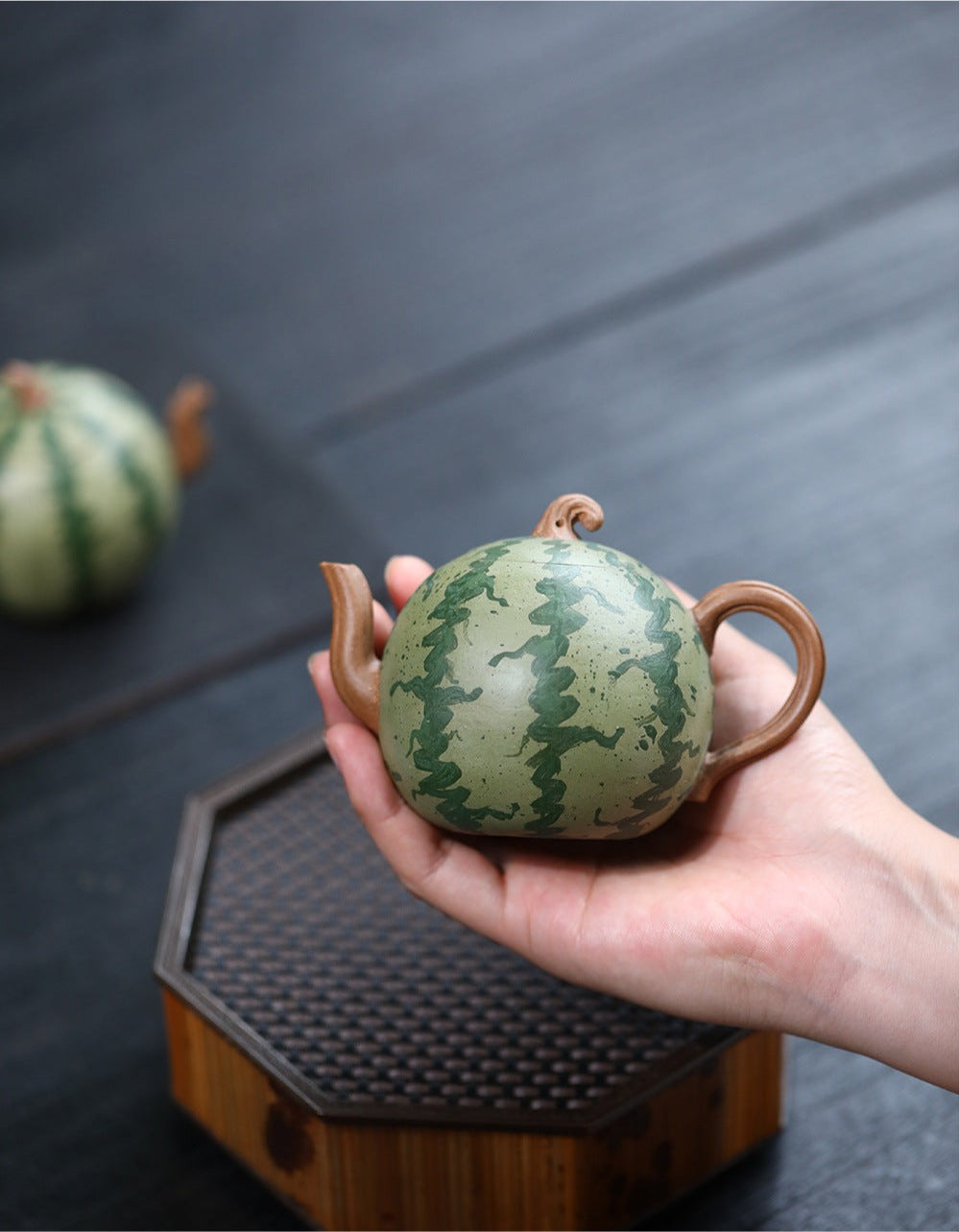 This is a Yixing teapot.this is Chinese yixing clay teapot
