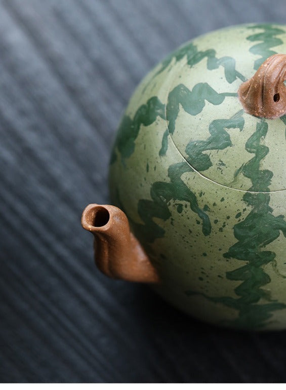This is a Yixing teapot.this is Chinese yixing clay teapot