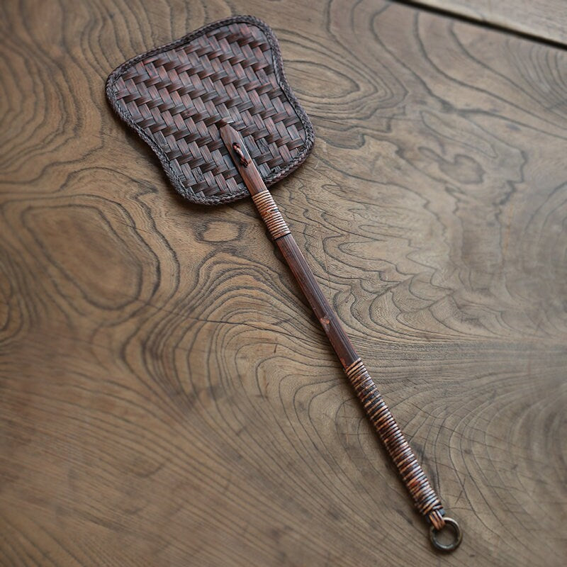 this is a bamboo weaving fan