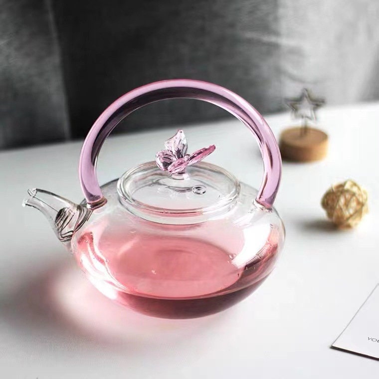 Handmade Original Glass Kettle Brewing Teapot High Borosilicate Glass –  Jiangnan.Art.Tea