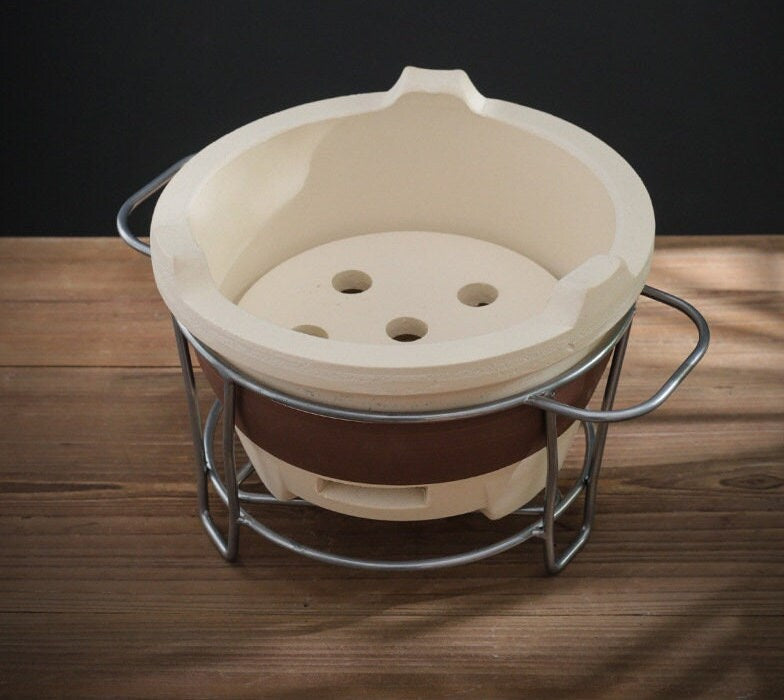 This is a pottery stove