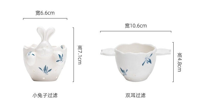 this is a ceramic tea filter