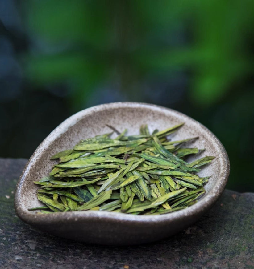 This is Chinese green tea Longjing Dragon Well 