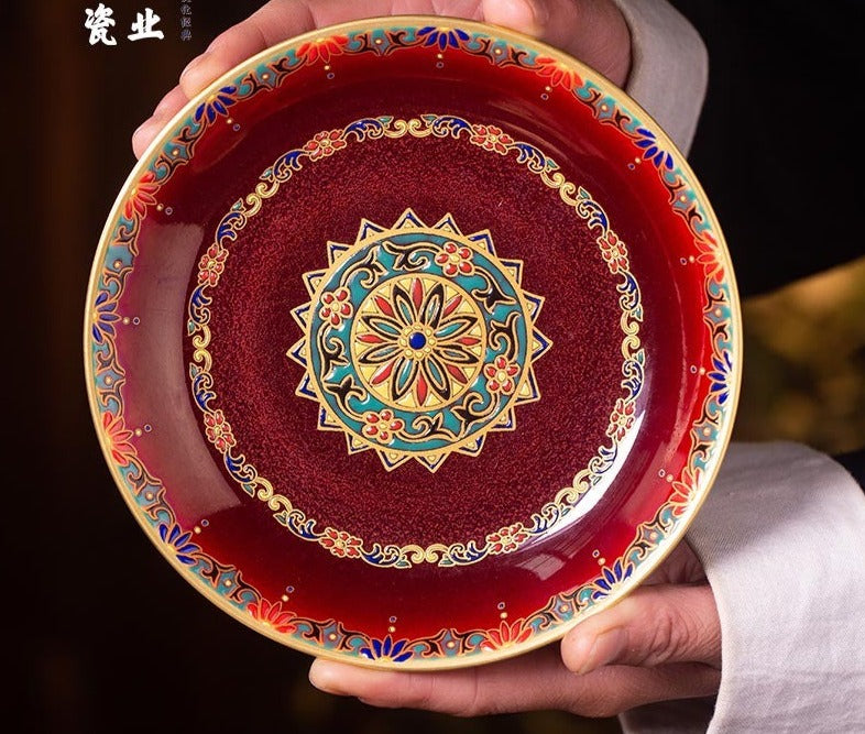 This is a Chinese Jingdezhen lang yao red-glazed lang yao hong teapot.this is a ceramic teapot gaiwan