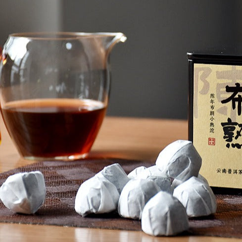 this is Chinese Yunnan Gushu ripe puerh Shou Puerh