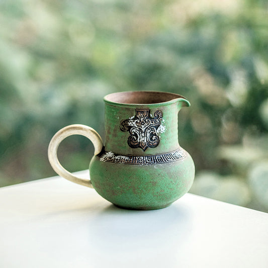 this is a pottery fair cup gongdaobei