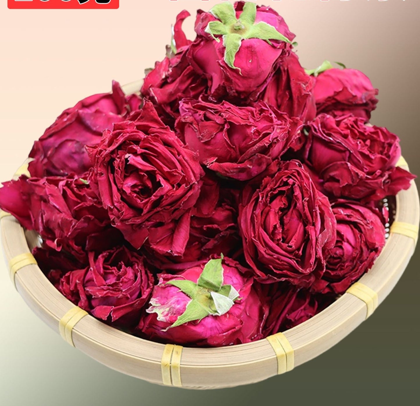 This is Chinese Yunnan dried rose edible rose