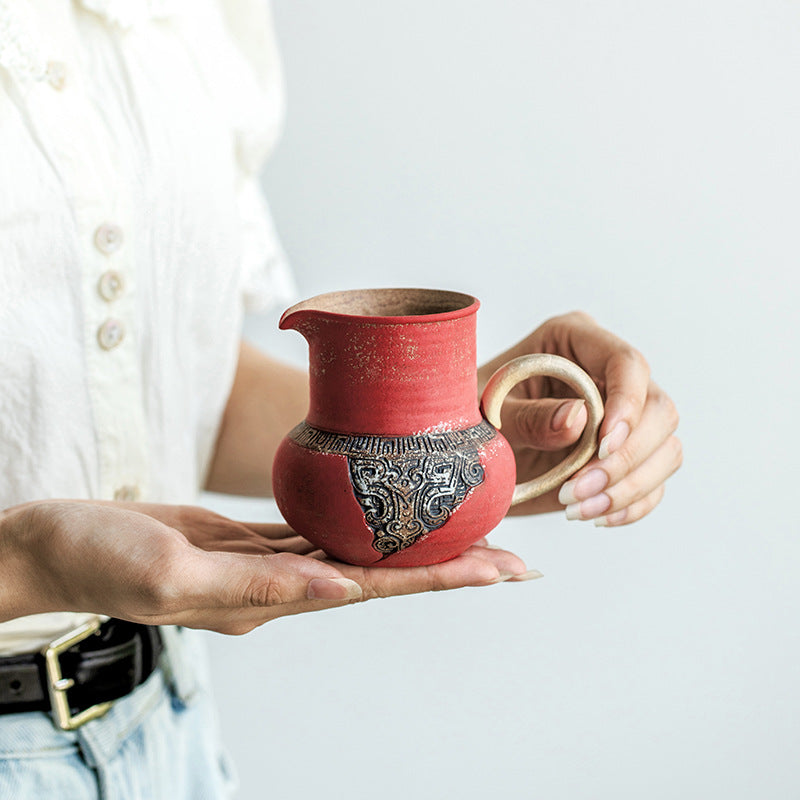 this is a pottery fair cup gongdaobei