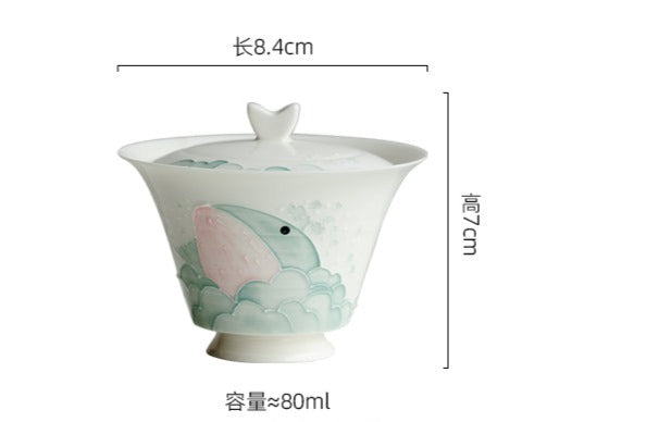 This is a ceramic teapot.this is a ceramic gaiwan