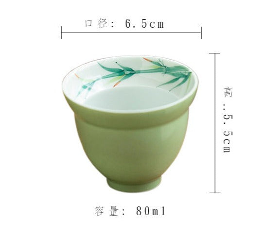 this is a ceramic teapot gaiwan