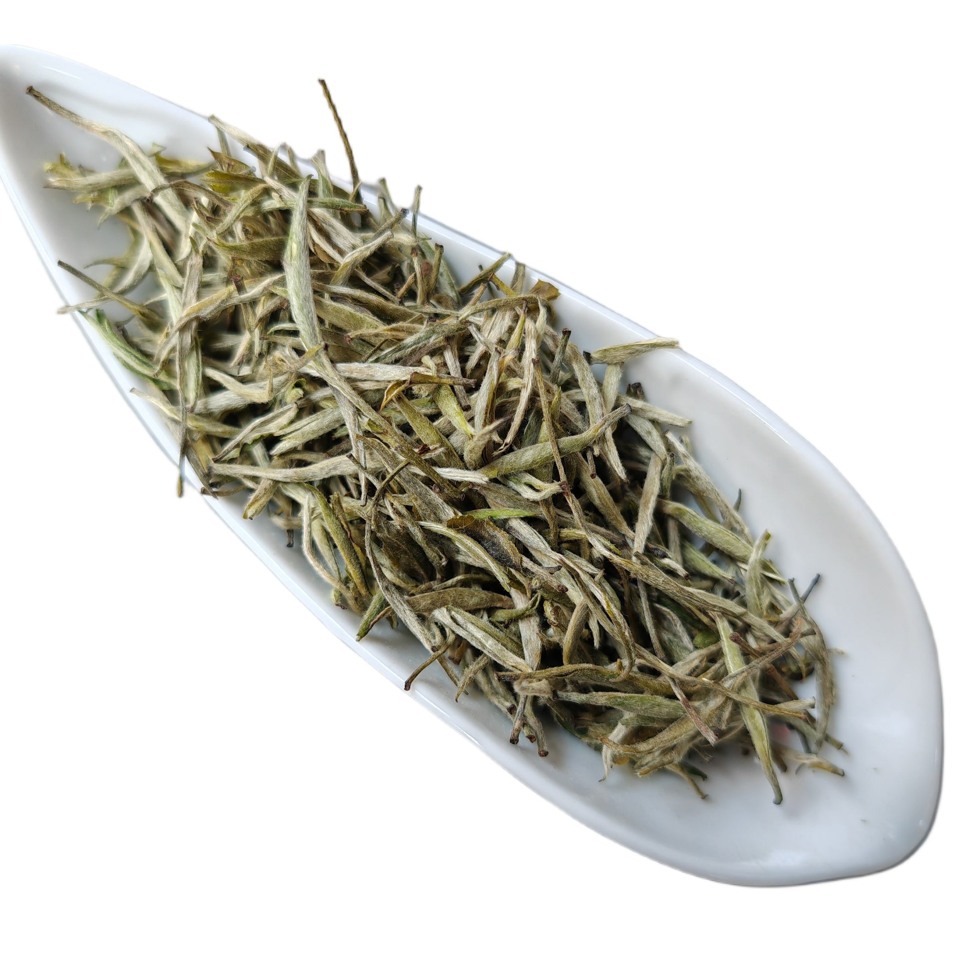 This is Chinese yellow tea Junshan silver needle