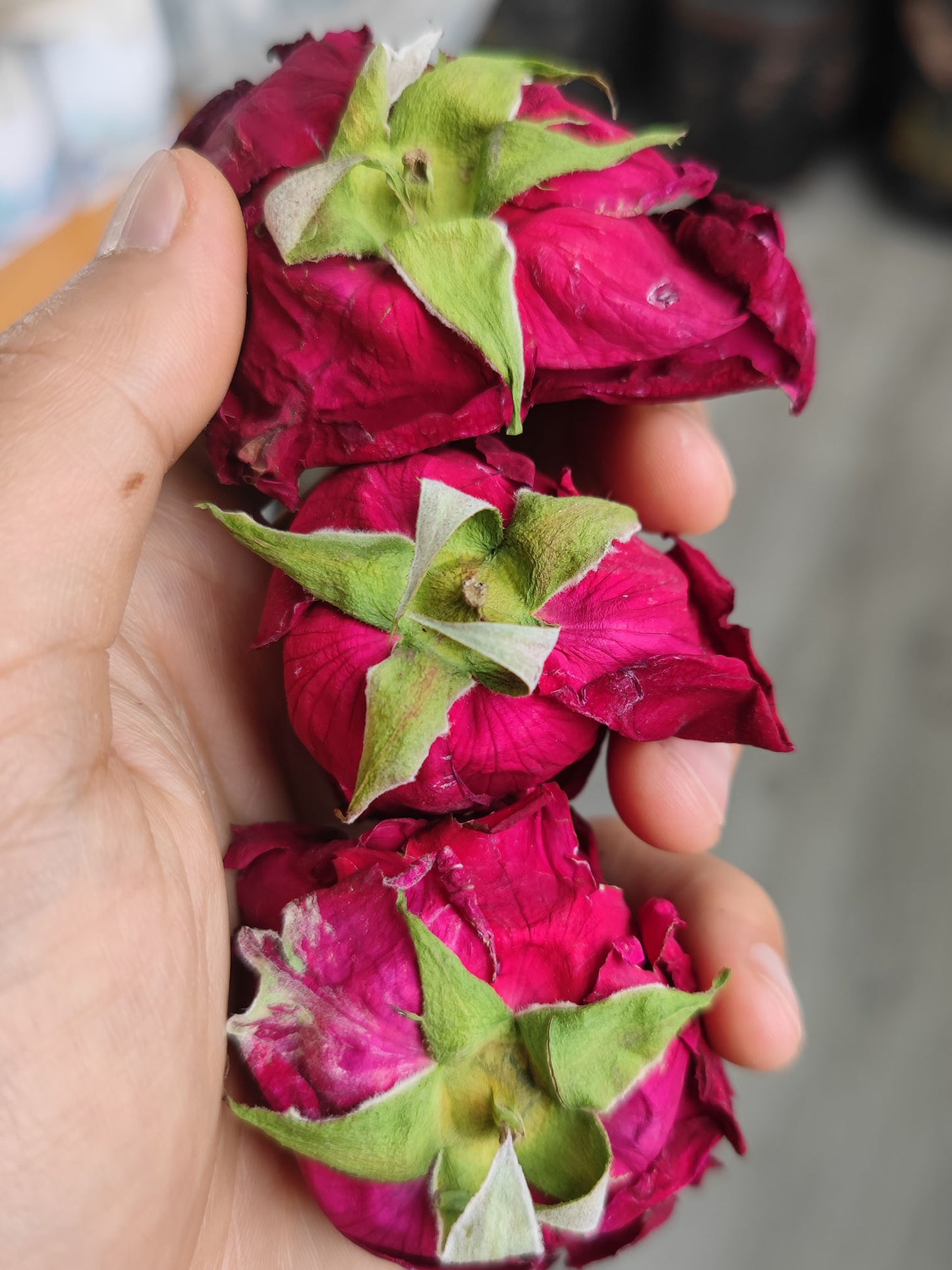 This is Chinese Yunnan dried rose edible rose