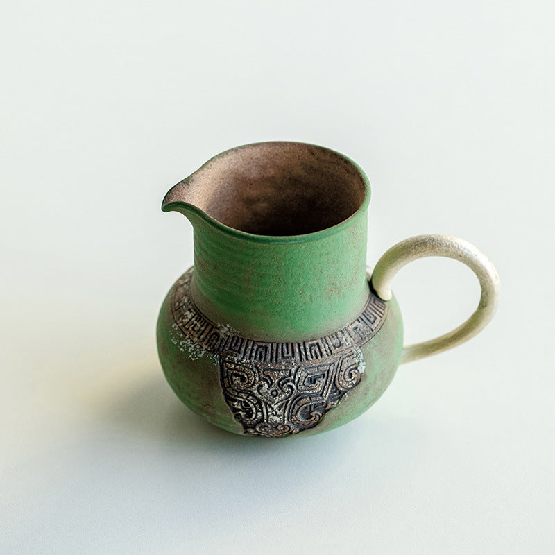 this is a pottery fair cup gongdaobei