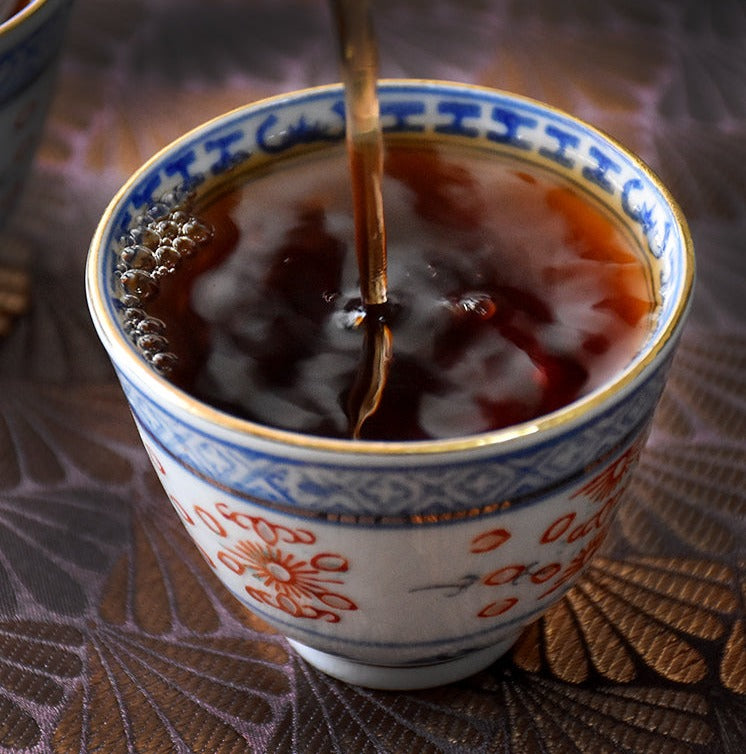 this is Chinese Yunnan Gushu ripe puerh Shou Puerh
