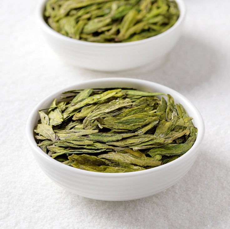 This is Chinese green tea Longjing Dragon Well