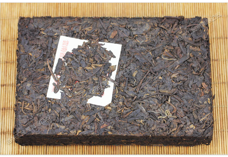 this is Chinese Yunnan Gushu ripe puerh Shou Puerh 