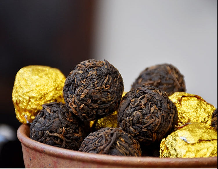this is Chinese Yunnan Gushu ripe puerh Shou Puerh