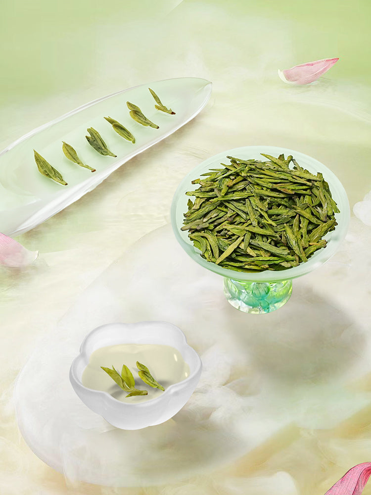 This is Chinese green tea Longjing Dragon Well