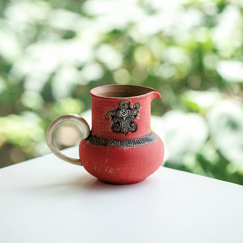 this is a pottery fair cup gongdaobei